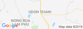 Udon Thani map